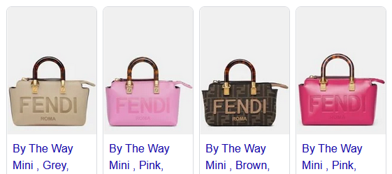 Fendi By The Way Mini Bags
